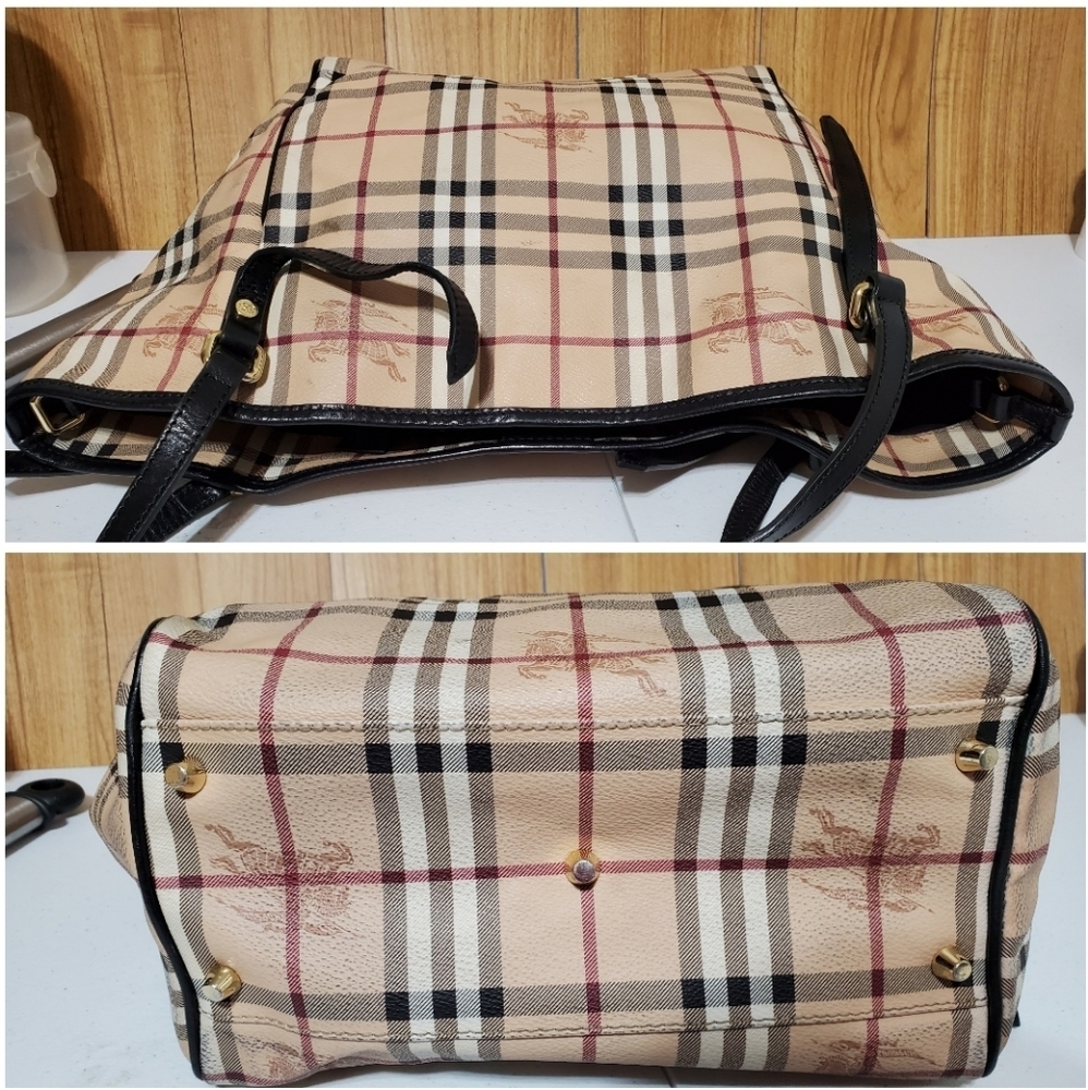 Burberry Canterbury Haymarket Tote - Picture 7 of 13